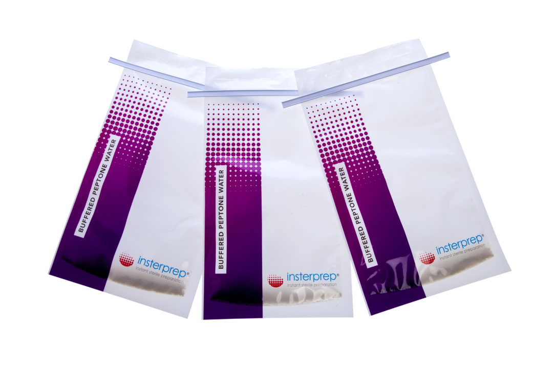 Insterprep® bags Buffered peptone water