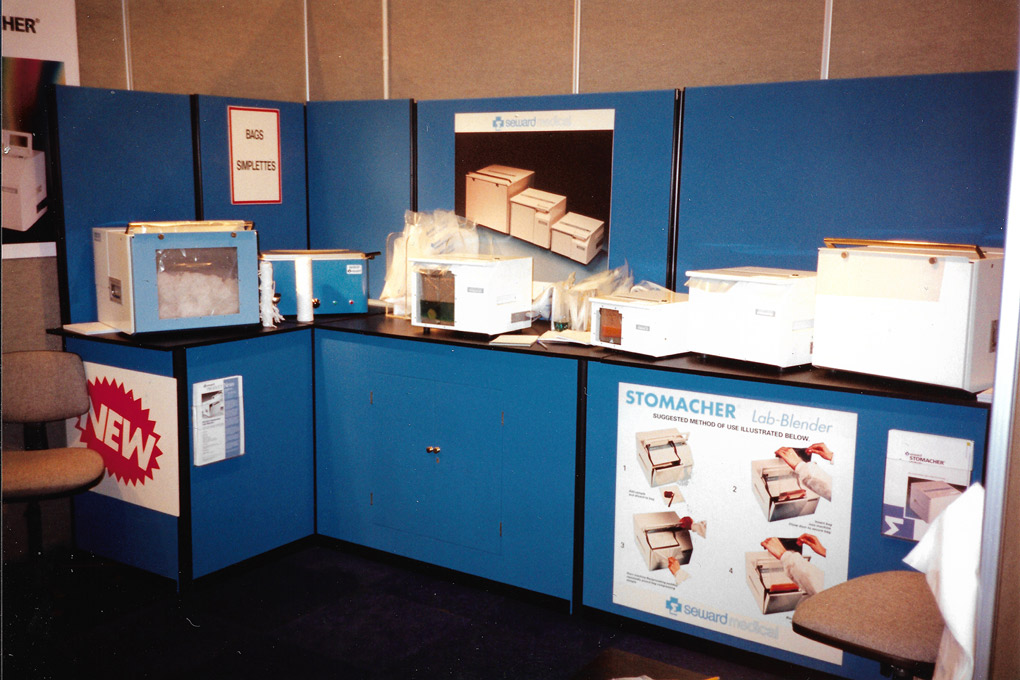 early Stomacher models 1980s exhibition